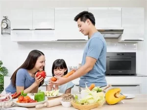 Chia sẻ việc nhà trong gia đình